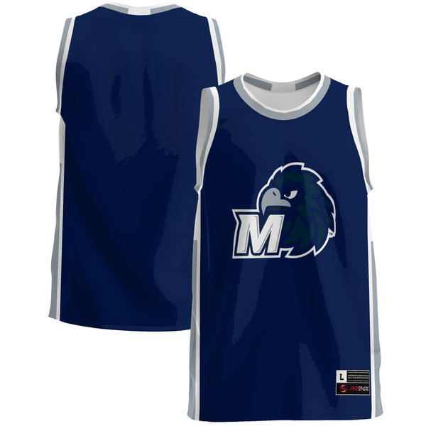 Monmouth Hawks GameDay Greats Lightweight Basketball Jersey - Blue - Lynsiley