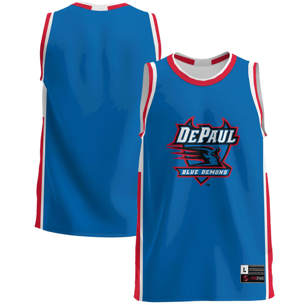 DePaul Blue Demons GameDay Greats Lightweight Basketball Jersey - Royal - Lynsiley