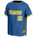 Delaware Fightin' Blue Hens GameDay Greats Youth NIL Pick-A-Player Baseball Lightweight Jersey - Royal - Lynsiley