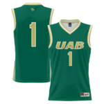 #1 UAB Blazers GameDay Greats Lightweight Basketball Jersey - Green - Lynsiley