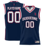 Duquesne Dukes GameDay Greats Youth NIL Pick-A-Player Men's Lightweight Basketball Jersey - Blue - Lynsiley