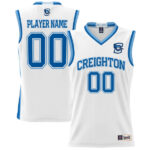 Creighton Bluejays GameDay Greats Unisex NIL Pick-A-Player Lightweight Women's Basketball Jersey - White - Lynsiley