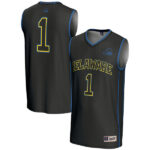 #1 Delaware Fightin' Blue Hens GameDay Greats Lightweight Basketball Jersey - Black - Lynsiley