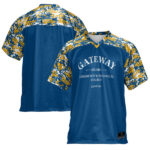 Gateway Community and Technical College ProSphere Youth Camo Football Jersey - Blue - Lynsiley