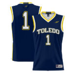 #1 Toledo Rockets GameDay Greats Lightweight Basketball Jersey - Blue - Lynsiley