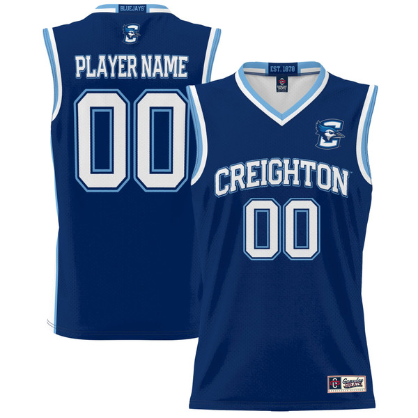 Creighton Bluejays GameDay Greats Youth NIL Pick-A-Player Lightweight Women's Basketball Jersey - Blue - Lynsiley