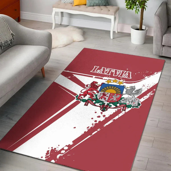 Latvia Area Rug - Latvia Pride - Lynsiley