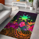The Phillipines Area Rug Summer Hibiscus - Lynsiley