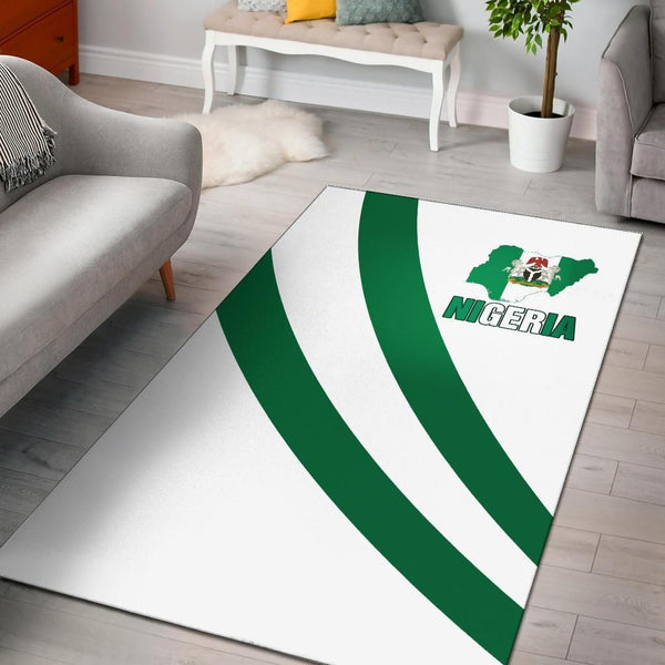 Nigeria Special Flag Area Rug - Lynsiley