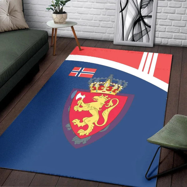Norway Area Rug Flag Of Norway - Lynsiley