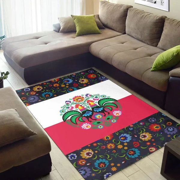 Poland Area Rug Flag of Poland - Lynsiley
