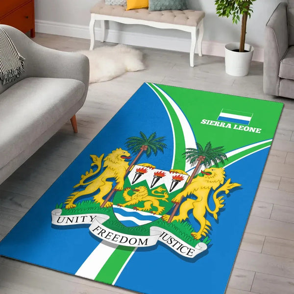 Sierra Leone Area Rug Sierra Leone Pride - Lynsiley