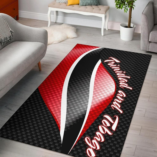 Trinidad and Tobago Area Rug Trinidad and Tobago Flag - Lynsiley
