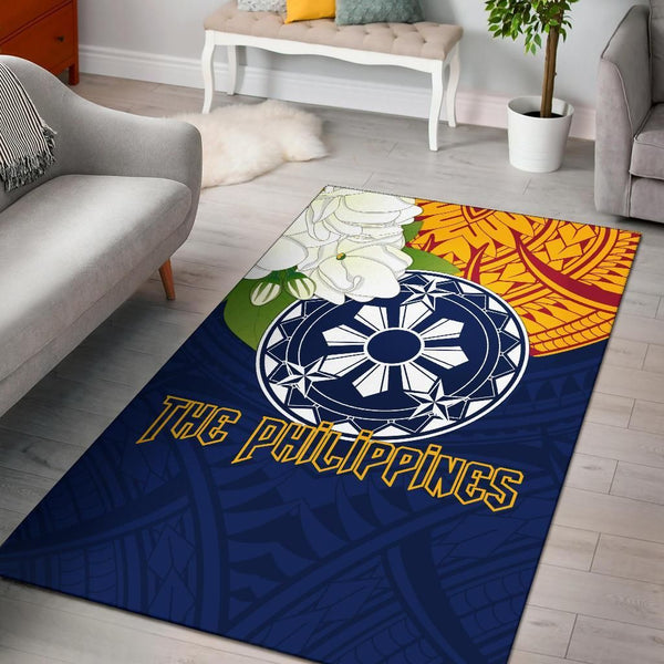 The Philippines Area Rug Filipino Sampaguita - Lynsiley