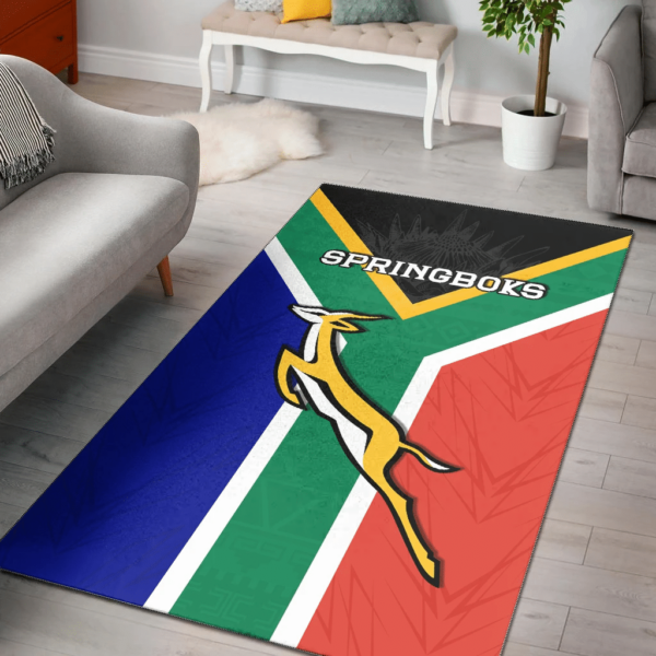 Springboks Passion Area Rug South Africa Rugby - Lynsiley