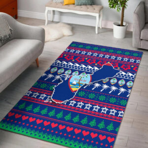 Guam Christmas Area Rug - Ugly Christmas - Lynsiley
