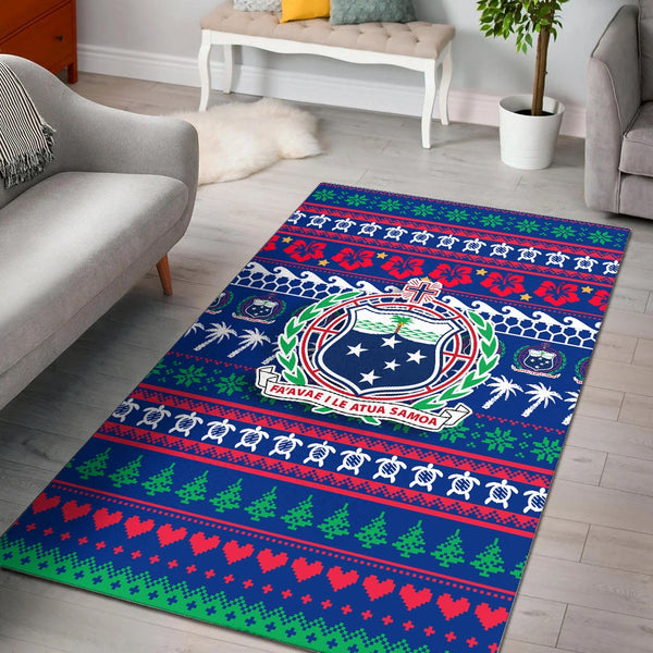 Samoa Christmas Area Rug Ugly Christmas - Lynsiley