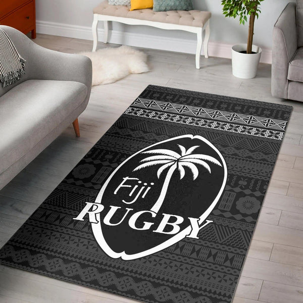 Fiji Rugby Area Rug Lifestyle 2022 Flying Fijians - Lynsiley