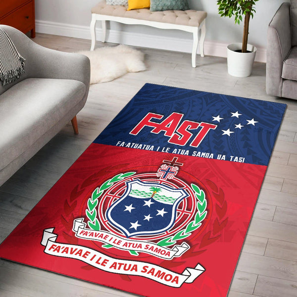 F.A.S.T Samoa Area Rug Polynesian Enthusiasm - Lynsiley
