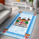 Fiji Area Rug Blue Style No.1 - Lynsiley