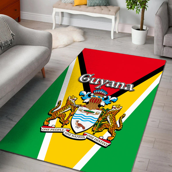 Guyana Women Area Rug Flag Style - Lynsiley