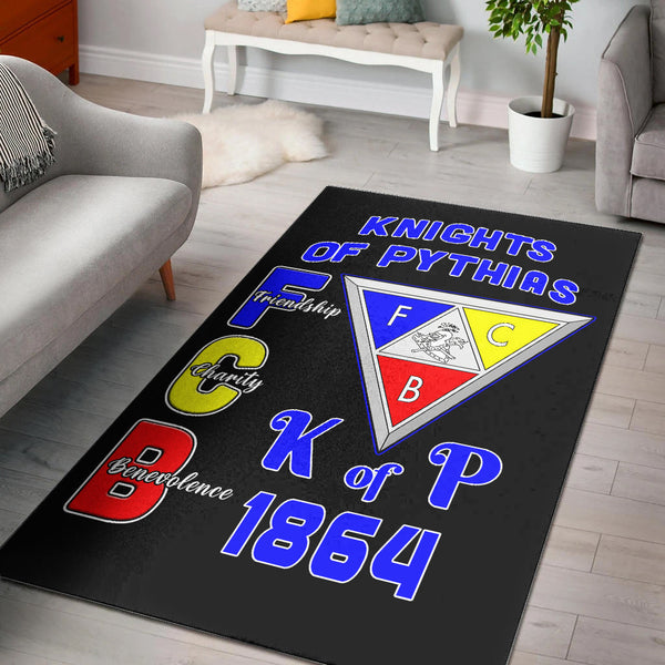 Knights of Pythias Area Rug Since 1864 Simple Style - Lynsiley