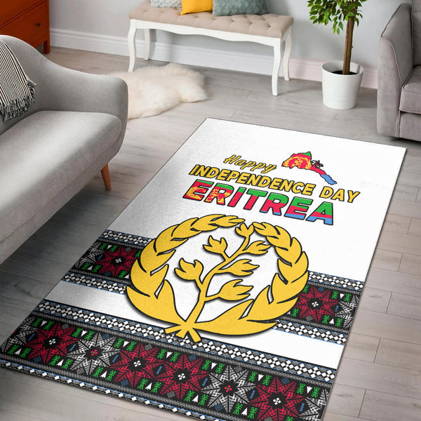 Eritrea Cross Area Rug Independence Day Proud Eritrean - Lynsiley