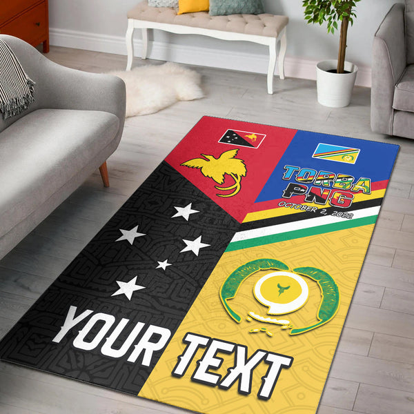 Custom Personalised Torba Day Area Rug 2022 Simple Polynesia - Lynsiley