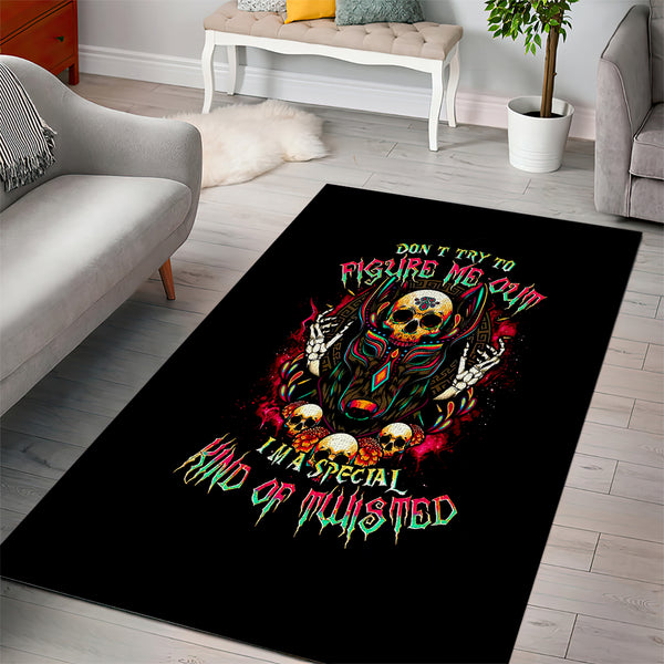 Anubis Skull Area Rug Skull Anubis Don't Try To Figured Me Out - Lynsiley