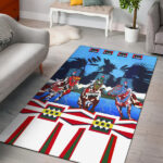 Horse Costumes Area Rug - Lynsiley