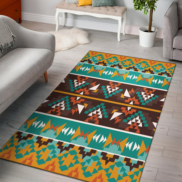 Seamless Colorful Area Rug - Lynsiley