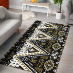 Retro Color Tribal Area Rug - Lynsiley