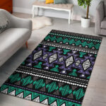 Neon Color Tribal Area Rug - Lynsiley