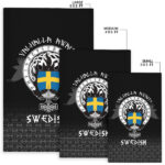 Viking Area Rug Swedish Drakkar - Lynsiley