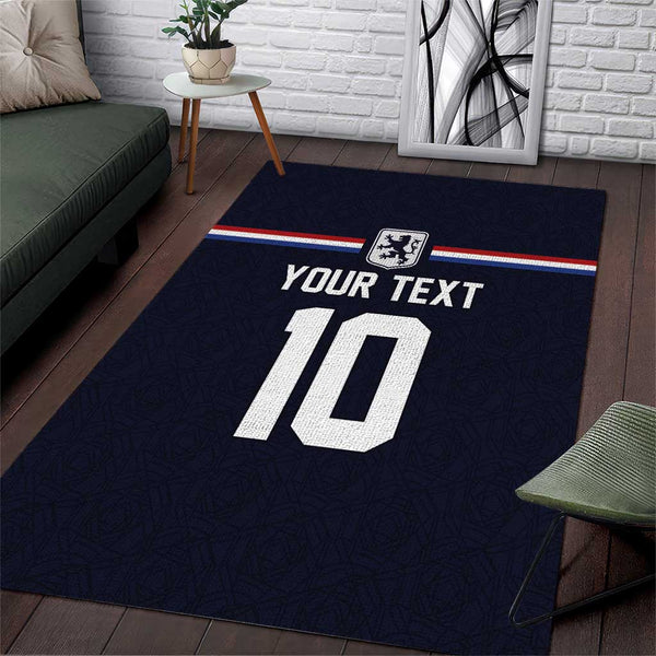 Custom Netherlands Football 2024 Road To The Champion Area Rug Oranje Holland Clockwork Orange The Flying Away Color - Lynsiley