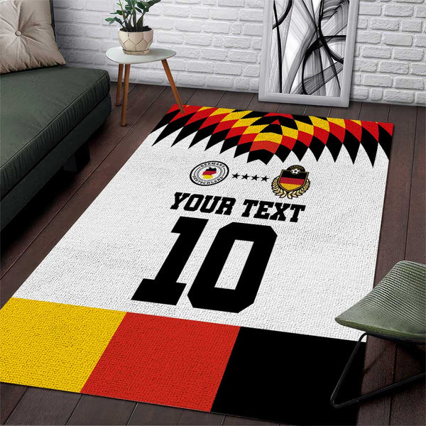 Custom Germany Football 2024 Go Champion Area Rug Design 90s Style Home Color - Lynsiley