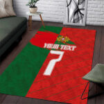 Custom Portugal Football 2024 Go Champion Area Rug - Lynsiley