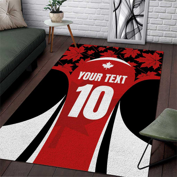 Custom Canada Pacific Rugby 2024 Area Rug Maple Pattern Jersey - Lynsiley