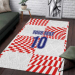 Custom Croatia Football Champion 2024 Area Rug - Lynsiley