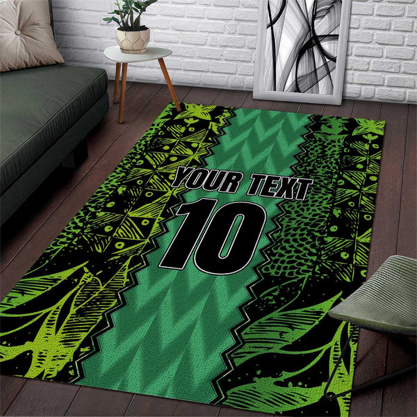 Custom Nigeria Football Champion 2024 Area Rug - Lynsiley