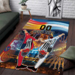 Custom Spain and Argentina Football Area Rug Finalissima Make History Together - Lynsiley