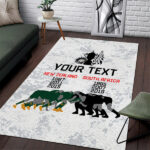 Custom New Zealand South Africa Rugby Area Rug History Commemorative World Cup Winners Unique - Lynsiley