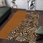 Africa Leopard Mix Native Tribal Pattern Area Rug - Lynsiley