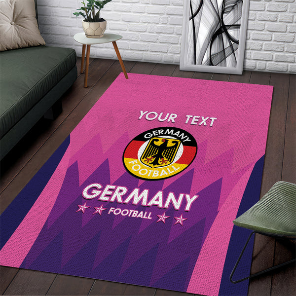 Custom Germany Football Area Rug 2024 Nationalelf - Pink Version - Lynsiley