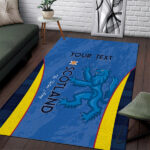 Custom Scotland Football Area Rug 2024 Go Champions Scottish - Lynsiley