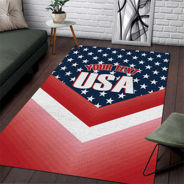 Custom USA Shooting Area Rug 2024 Sporty Style - Lynsiley