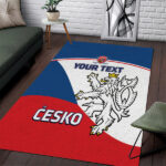 Custom Czech Republic Hockey Area Rug 2024 Go Czechia - Lynsiley