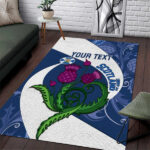 Custom Scotland Rugby Area Rug 2024 Go Champions Scottish Thistles - Lynsiley