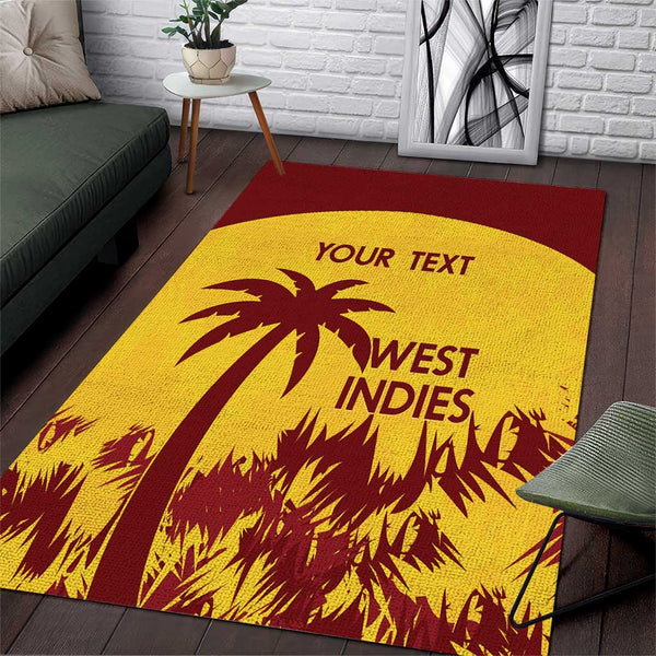 Custom West Indies Cricket Area Rug Windies Newest Version - Lynsiley