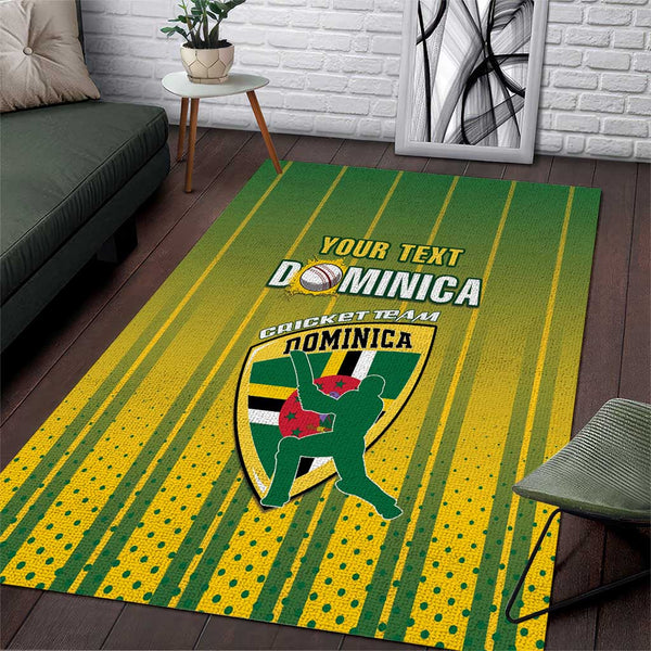 Custom Dominica Cricket Area Rug Sporty Style - Lynsiley